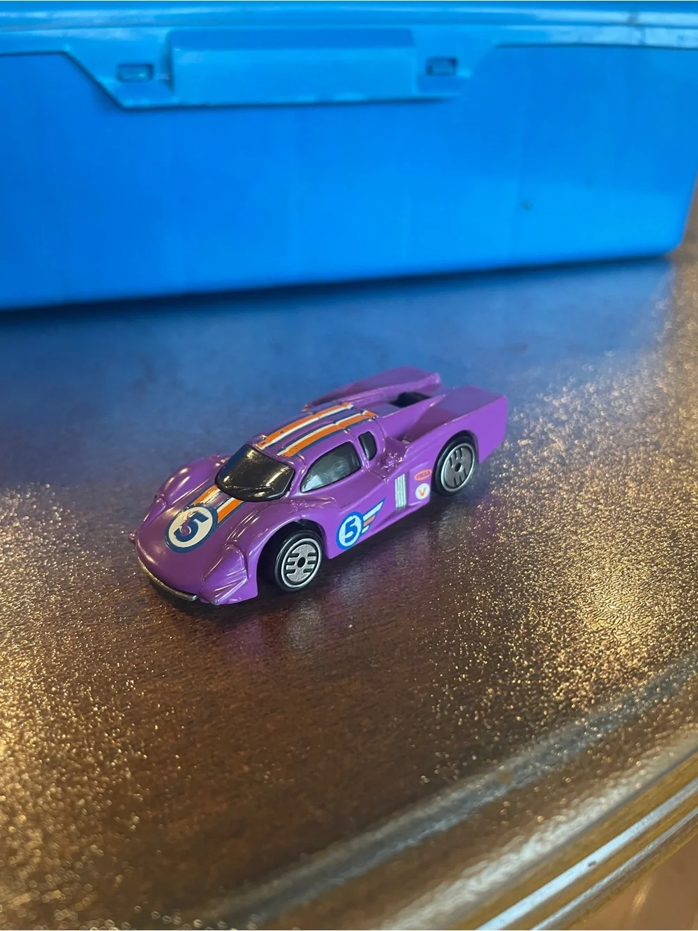 Hot Wheels GT Racer 1988 #5 Purple Speed Fleet